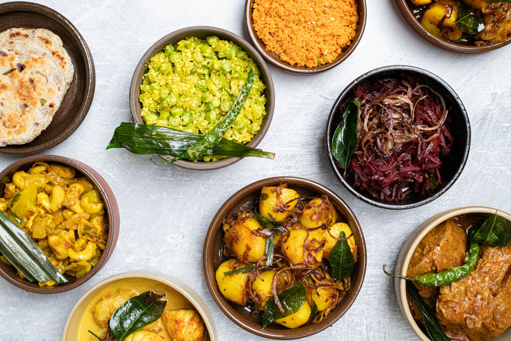 Cooking with curry leaves in Sri Lanka